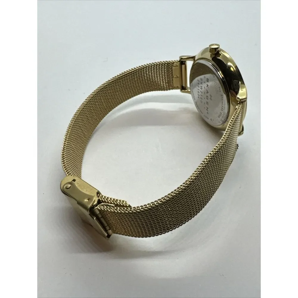 Skagen Anita Lille SKW2150 Women's Gold-Tone Stainless Steel Analog Watch JNA899